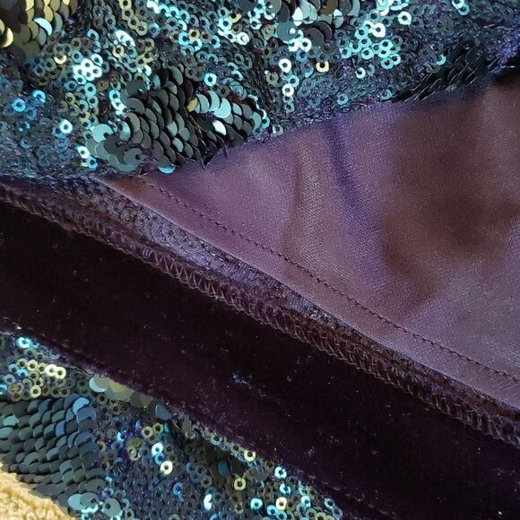 Zara Green Sequin Mini Dress - Picture 10 of 15